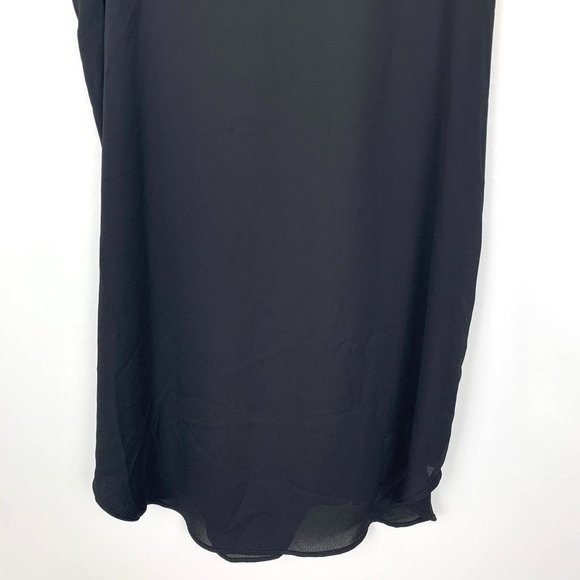 NEW Krisa Sleeveless Cami Tank Top Blouse Black XS - Picture 4 of 8
